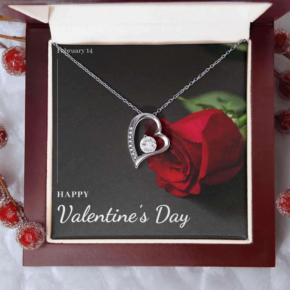 Forever Love Necklace with message card