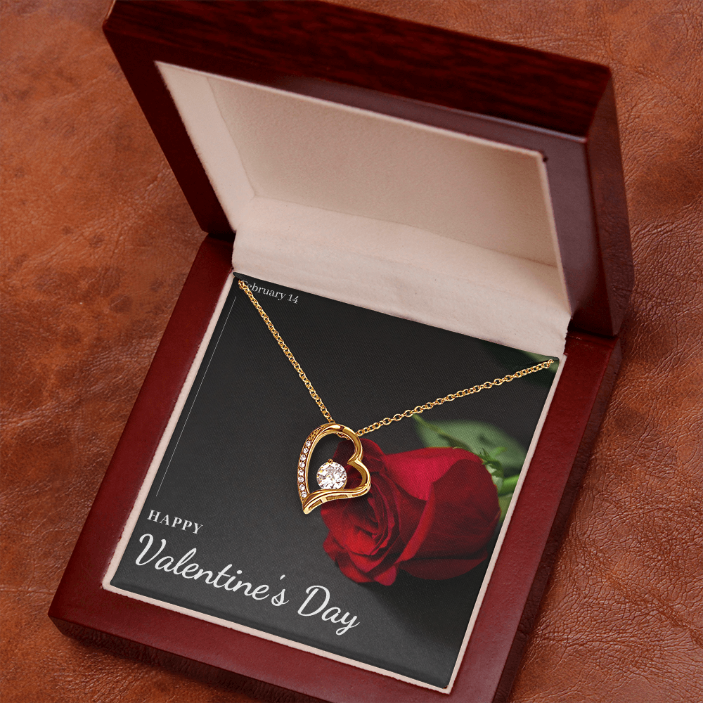 Forever Love Necklace with message card