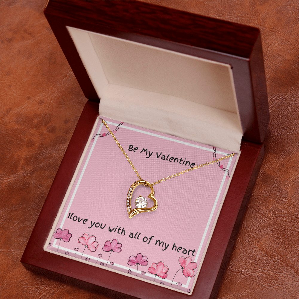 Forever Love Necklace with message card