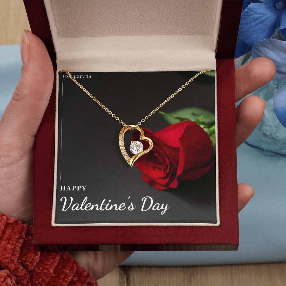 Forever Love Necklace with message card