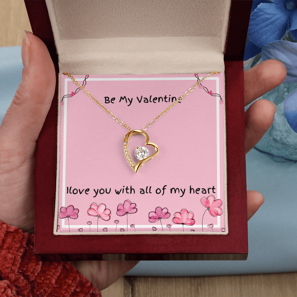 Forever Love Necklace with message card