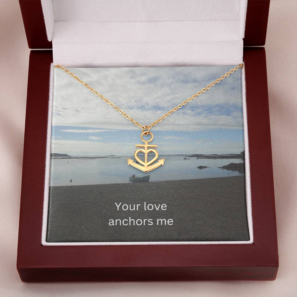 Anchored By Your Love -necklace