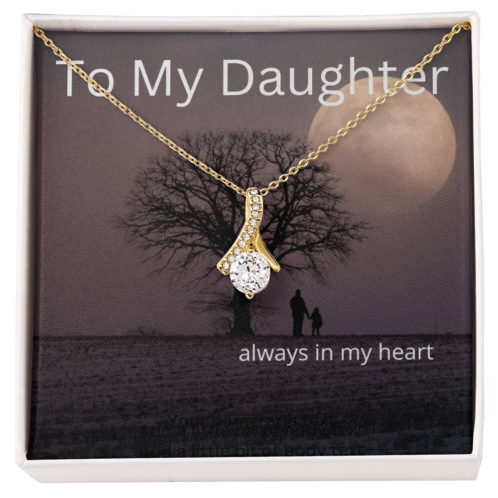 For My Daughter-necklace