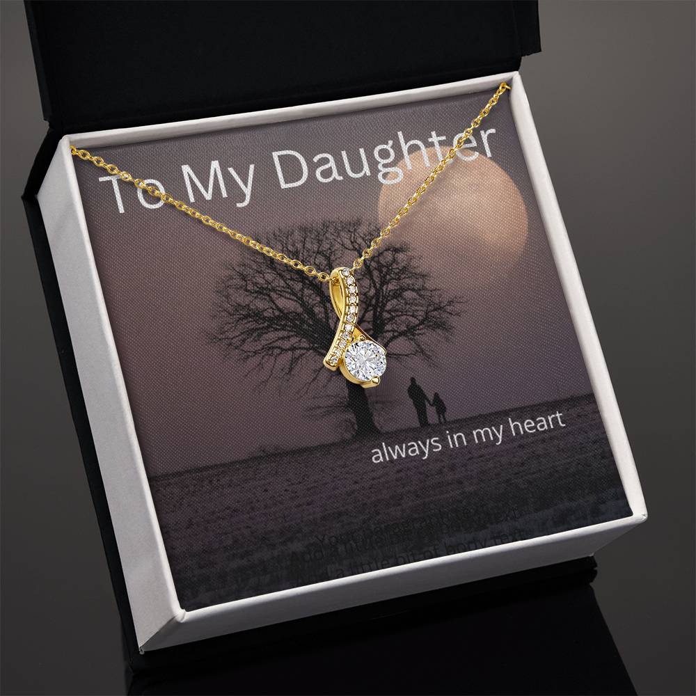 For My Daughter-necklace