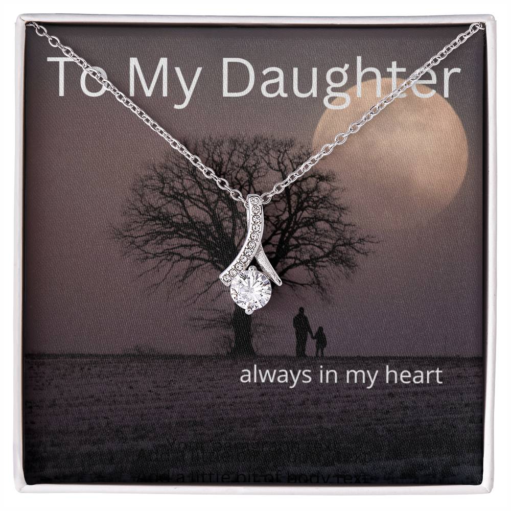 For My Daughter-necklace