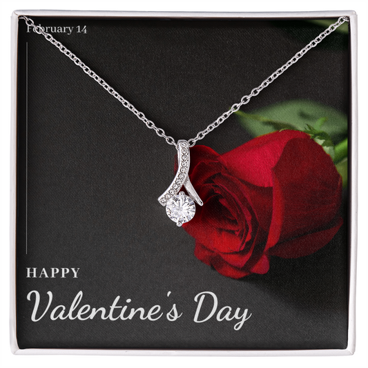 Alluring Beauty Necklace with message card