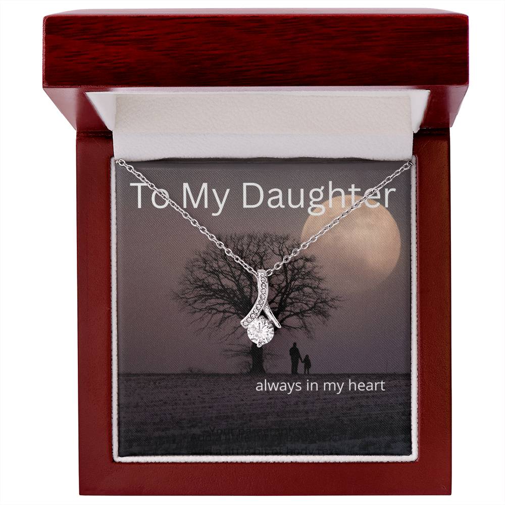 For My Daughter-necklace