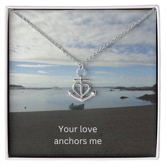 Anchored By Your Love -necklace