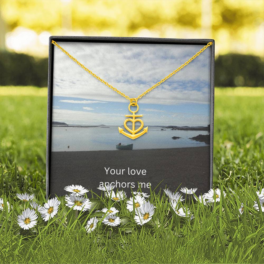 Anchored By Your Love -necklace