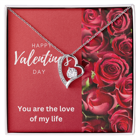 Forever Love Necklace with Message Card