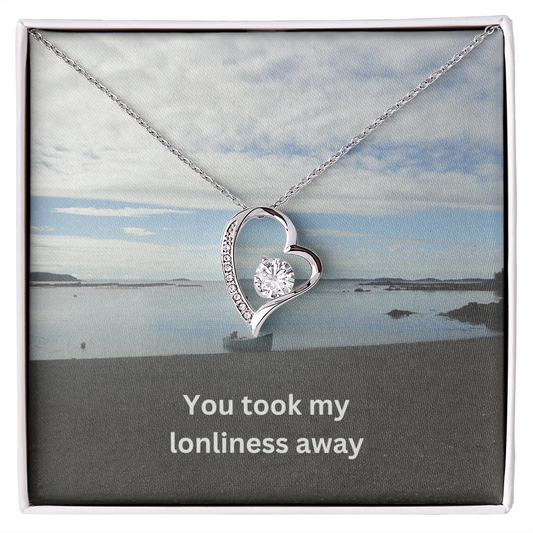 Forever Love Necklace with Message Card