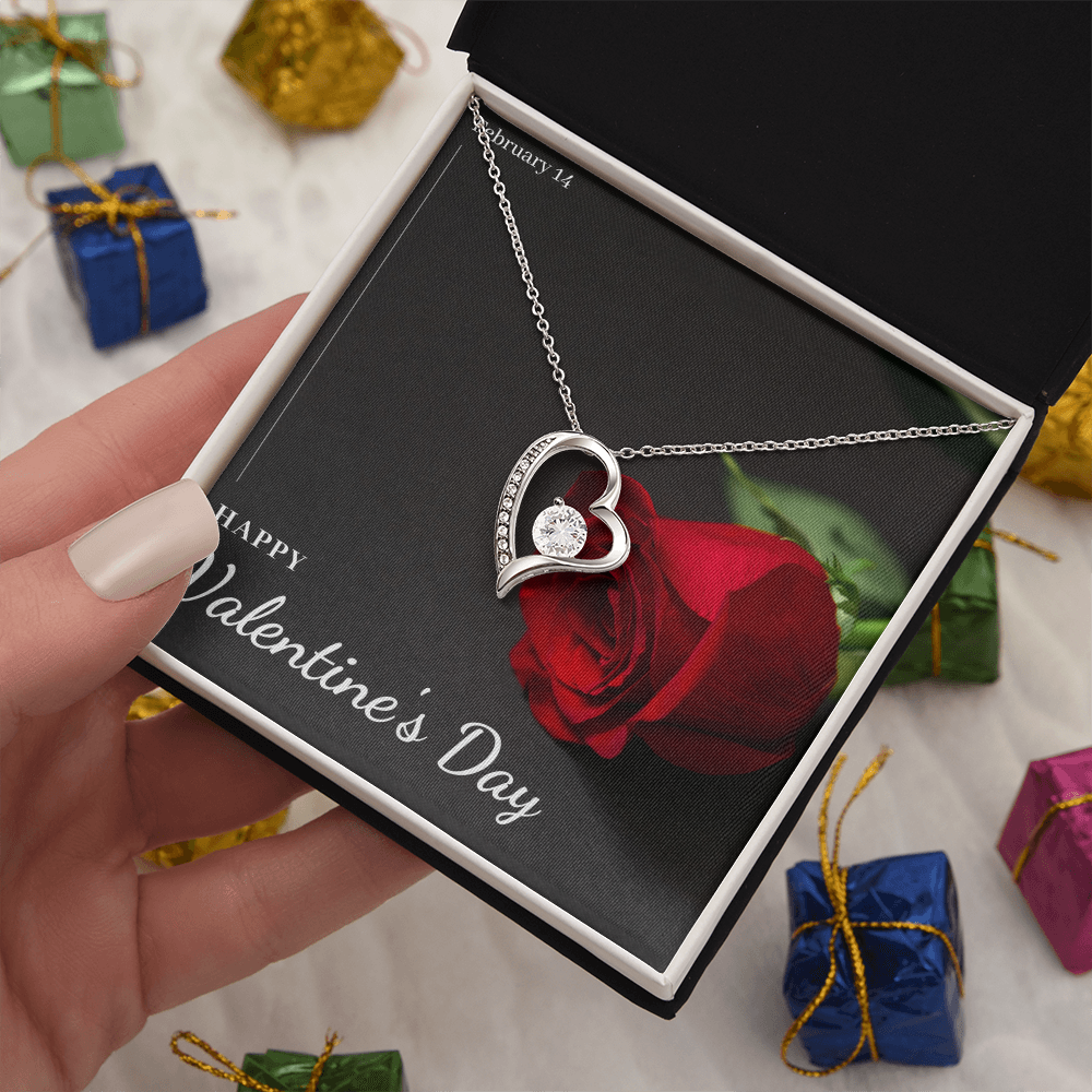 Forever Love Necklace with message card