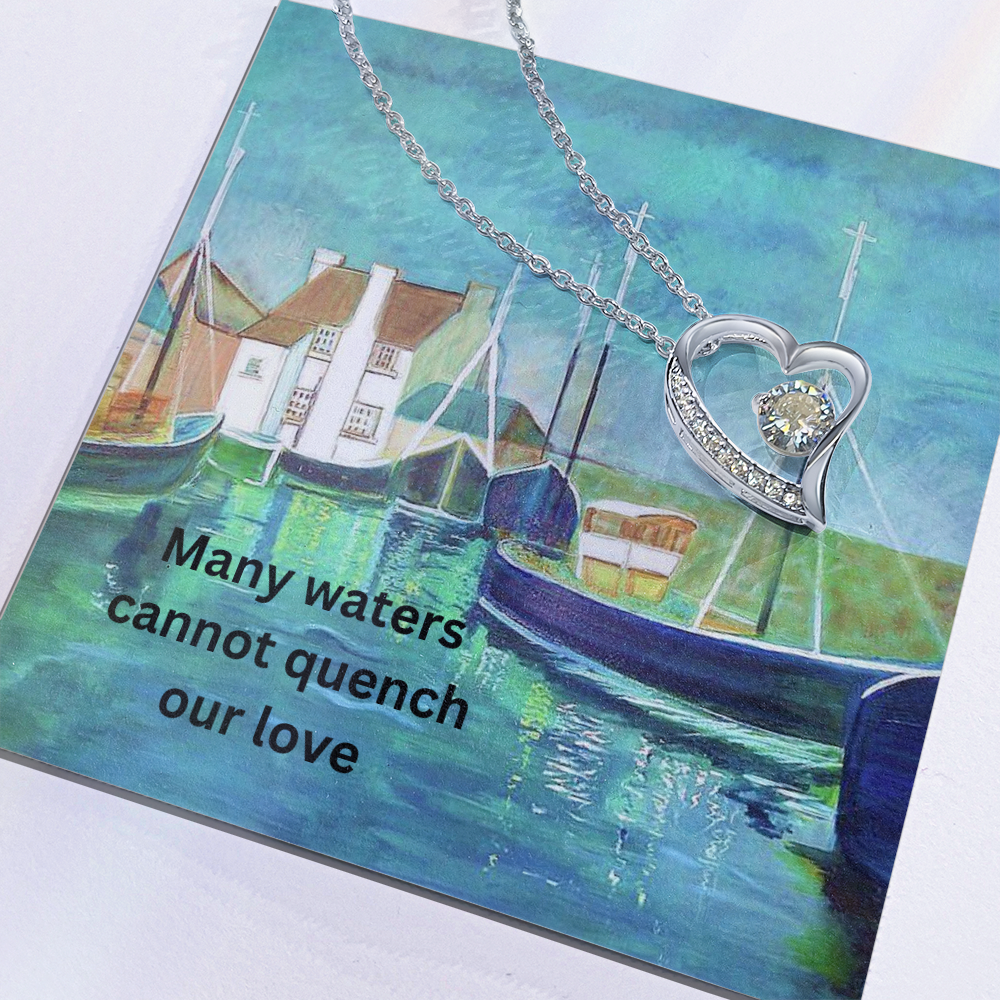 Forever Love Necklace with Message Card