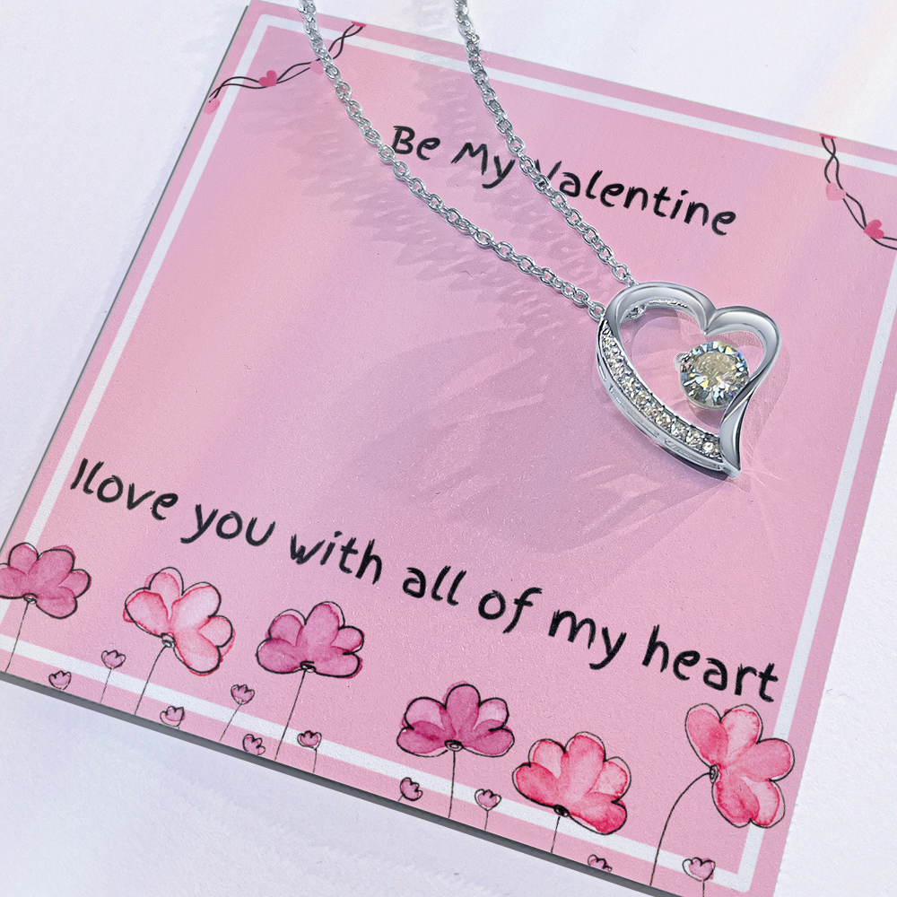 Forever Love Necklace with message card