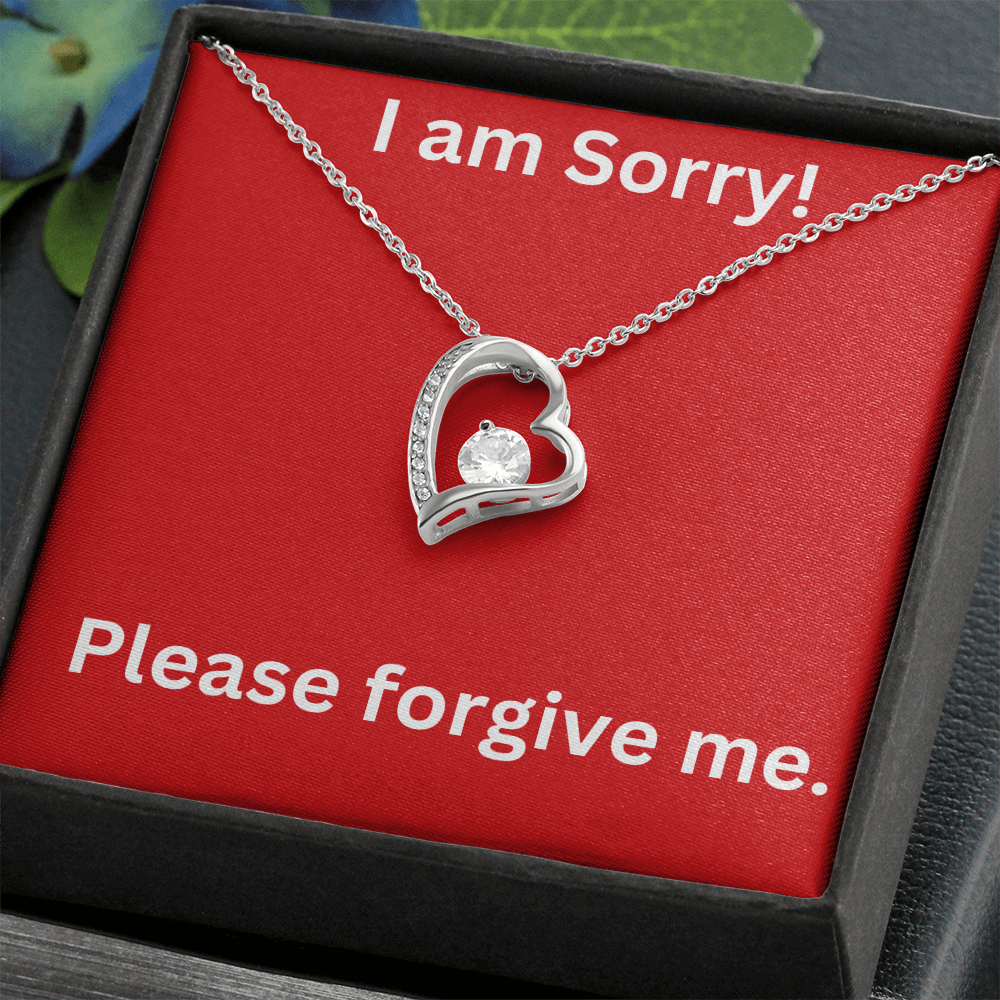 Everlasting Love Necklace with Message card.