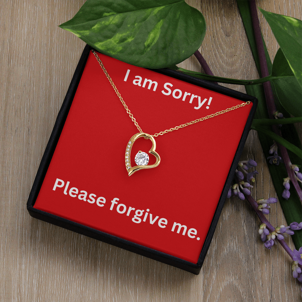 Everlasting Love Necklace with Message card.